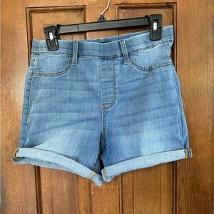 Judy Blue denim elastic band shorts Sz Medium
